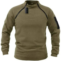 Men’s Tactical Polar Fleece Jacket – Windproof Hunting, Hiking & Outdoor Thermal Pullover - The EDC Outpost