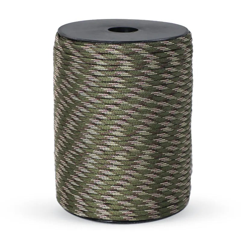 100M 550 Military Standard 9-Core Paracord Rope – Survival &amp; Outdoor Essential - The EDC Outpost