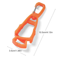 Outdoor Protective Glove Clip Hanger – Multi-Purpose Safety Glove Holder with Anti-Drop Belt Clamp for Work & Construction - The EDC Outpost