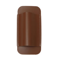 Genuine Leather EDC Folding Knife Sheath – Waist Carry Survival Storage Pouch - The EDC Outpost