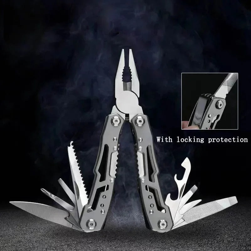 New Folding Multi-tool Pocket Knife Pliers Mini Portable Fold Outdoor Hunting Survival Rescue Tactical Multipurpose Repair Tool - The EDC Outpost