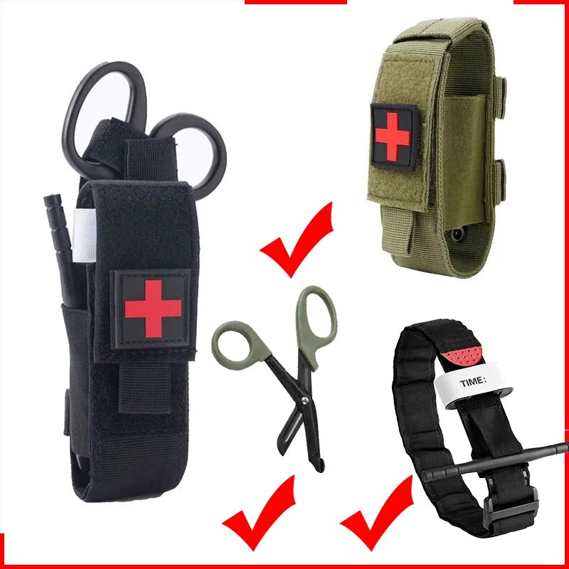Military Tactical Tourniquet – Outdoor Survival Combat Medical Emergency Belt with Windlass for Camping, Hiking & First Aid - The EDC Outpost