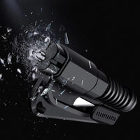 ini 3-in-1 Safety Hammer Keychain – Glass Breaker, Seatbelt Cutter & Emergency Survival Whistle - The EDC Outpost