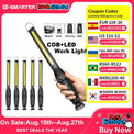 Portable COB LED Work Light – Magnetic Rechargeable Flashlight with Stepless Dimming for Emergency, Car Repair, and Outdoor Use - The EDC Outpost