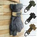 Multi-Purpose Nylon Tactical Gloves Hook | Safety Clip with Buckle for Work, Climbing, Hiking & Camping - The EDC Outpost
