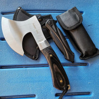 Stainless Steel Axe &amp; Folding Knife Combo Set – Built for Outdoor Adventures - The EDC Outpost