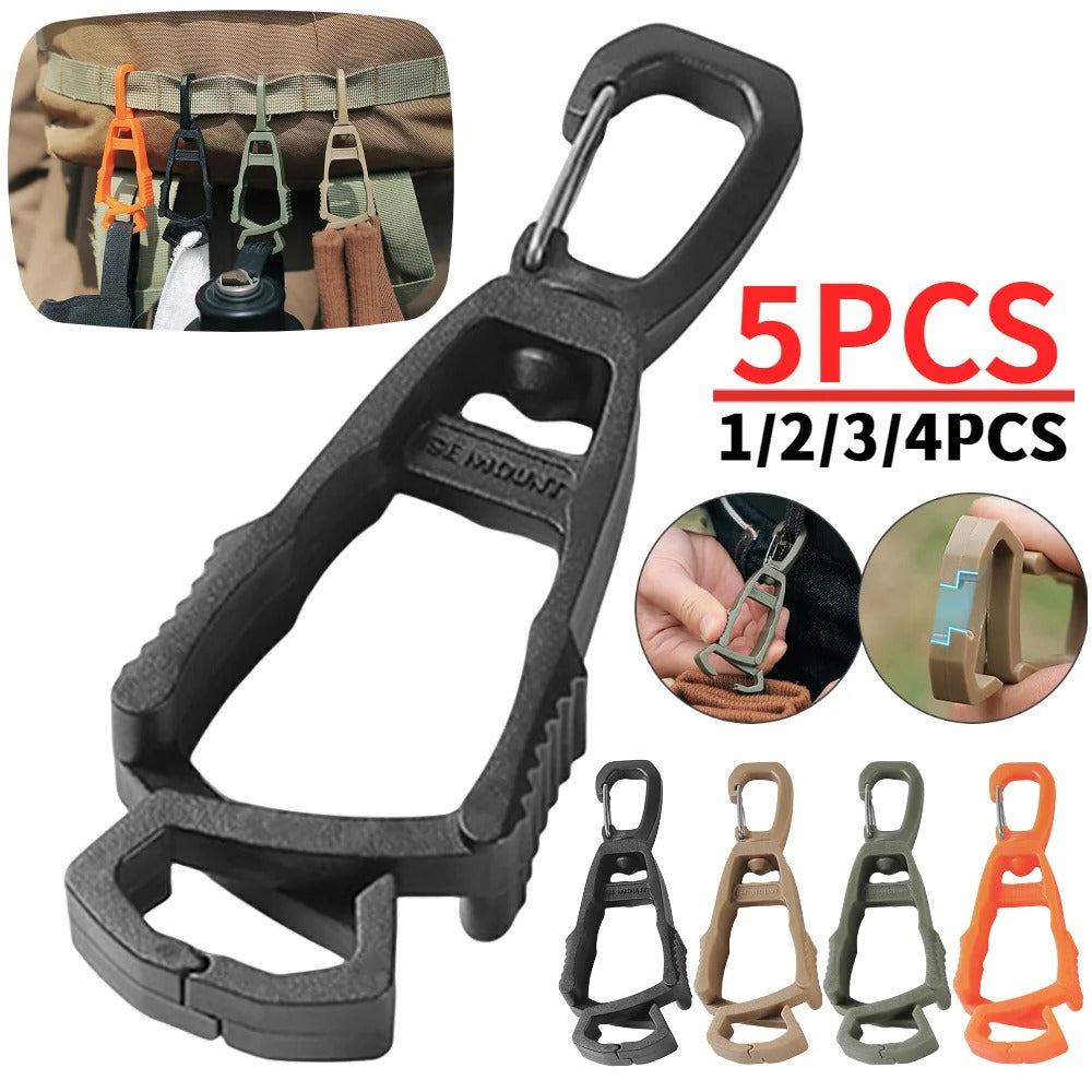 Outdoor Protective Glove Clip Hanger – Multi-Purpose Safety Glove Holder with Anti-Drop Belt Clamp for Work & Construction - The EDC Outpost