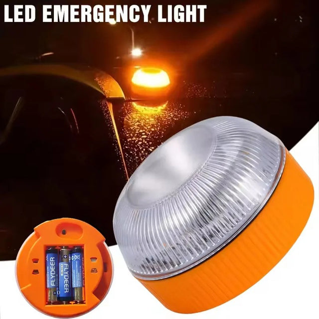 LED Car Strobe Warning Light – Portable Magnetic Emergency Safety Beacon - The EDC Outpost