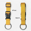 Multifunctional Nylon Luggage Strap with Buckle & D-Ring – Backpack & Suitcase Hanging Hook (Army Green, Yellow, Black) - The EDC Outpost