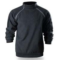 Men’s Tactical Polar Fleece Jacket – Windproof Hunting, Hiking & Outdoor Thermal Pullover - The EDC Outpost