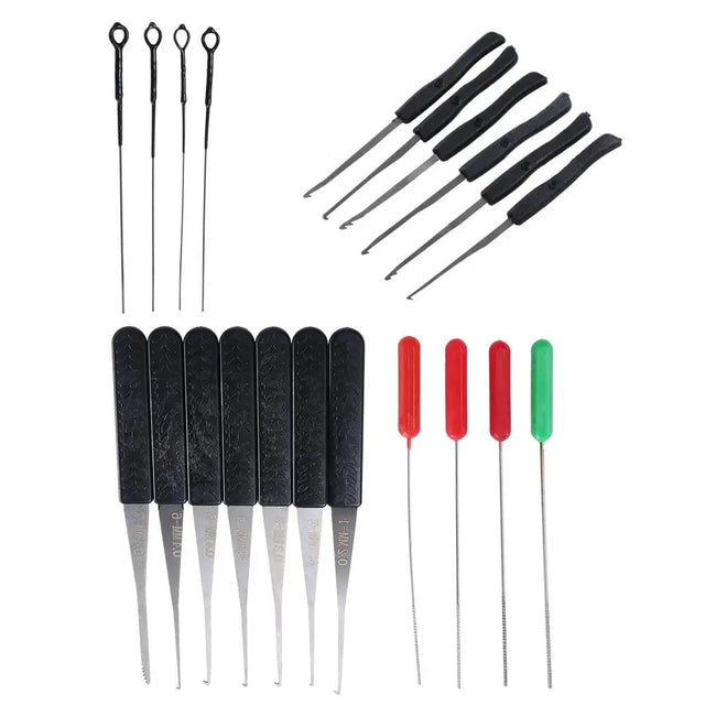 Lock Pick Set – Stainless Steel Professional Locksmith Training Tools - The EDC Outpost
