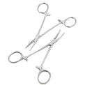 Hemostatic Forceps Locking Pliers – 12.5cm, 16cm, 18cm | Curved & Straight Tip Stainless Steel Clamp Tool - The EDC Outpost