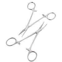 Hemostatic Forceps Locking Pliers – 12.5cm, 16cm, 18cm | Curved & Straight Tip Stainless Steel Clamp Tool - The EDC Outpost