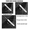 Portable Titanium Toothpick with Holder – Reusable Pocket Toothpick for Camping, Hiking, Outdoor Survival & Everyday Use - The EDC Outpost