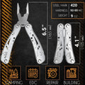 24-in-1 Heavy-Duty Multitool Pliers with Screwdriver Set – Survival, Camping, Hunting & Everyday Carry Gear - The EDC Outpost
