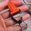 Paracord Keychain – Military Braided Nylon Lanyard with Metal Buckle - The EDC Outpost