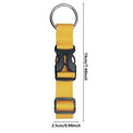 Multifunctional Nylon Luggage Strap with Buckle & D-Ring – Backpack & Suitcase Hanging Hook (Army Green, Yellow, Black) - The EDC Outpost