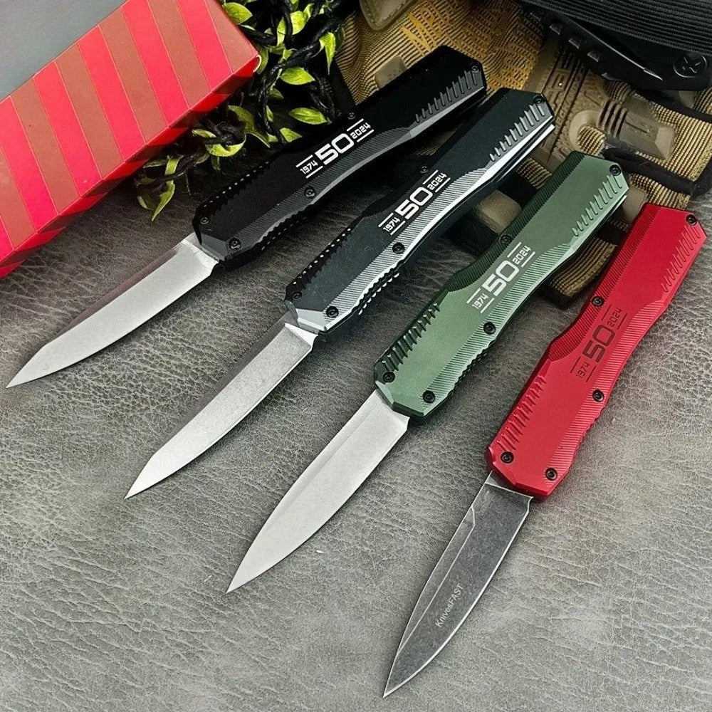 Matt Diskin Commemorative Livewire Tactical Knife – D2 Steel Blade & T6 Aluminum Handle | EDC, Camping, Survival & Self-Defense (4 Colors) - The EDC Outpost