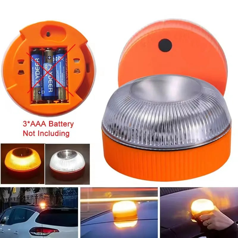 LED Car Strobe Warning Light – Portable Magnetic Emergency Safety Beacon - The EDC Outpost