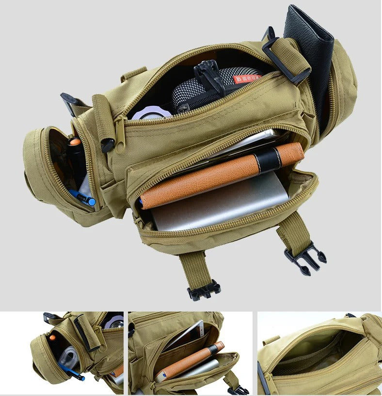 High Quality Outdoor Tactical Backpack Waist Pack – MOLLE Chest Bag - The EDC Outpost