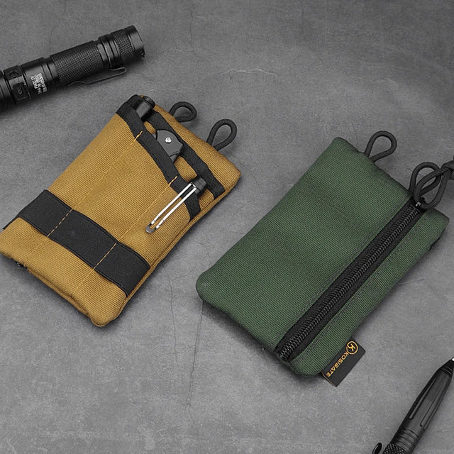 Compact Pocket Organizer Pouch – Multifunctional EDC Tool Storage Bag for Every Day, Camping, Hiking, & Mountaineering - The EDC Outpost