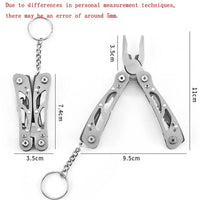 New Folding Multi-tool Pocket Knife Pliers Mini Portable Fold Outdoor Hunting Survival Rescue Tactical Multipurpose Repair Tool - The EDC Outpost
