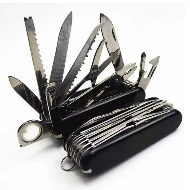 17-in-1 Multi-Tool Pocket Knife – Portable Stainless Steel Folding Knife with Pliers - The EDC Outpost