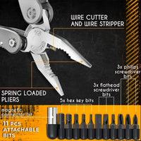 24-in-1 Heavy-Duty Multitool Pliers with Screwdriver Set – Survival, Camping, Hunting & Everyday Carry Gear - The EDC Outpost