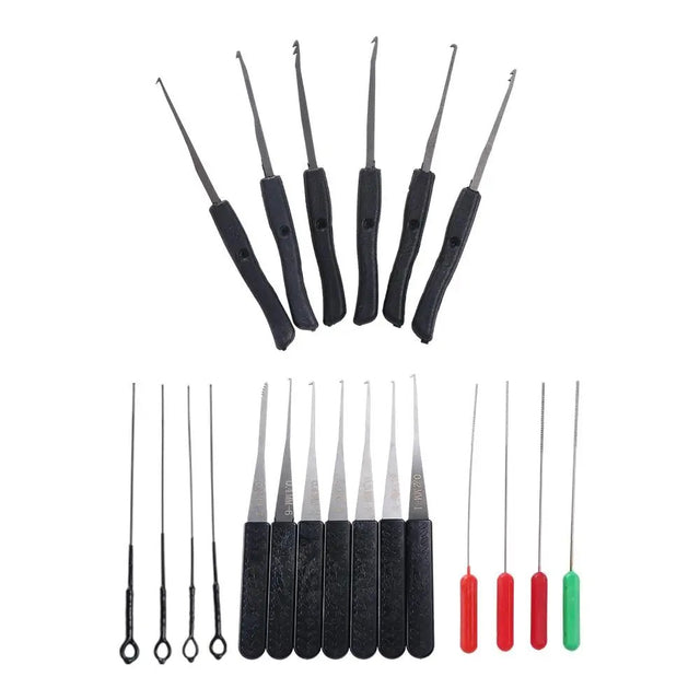 Lock Pick Set – Stainless Steel Professional Locksmith Training Tools - The EDC Outpost