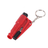 ini 3-in-1 Safety Hammer Keychain – Glass Breaker, Seatbelt Cutter & Emergency Survival Whistle - The EDC Outpost
