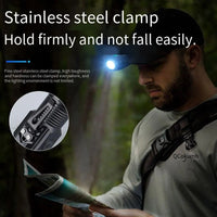 Ultra-Bright 3-Core LED Tactical Flashlight – Rechargeable High Power Mini Torch with Metal Clip - The EDC Outpost
