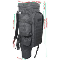75L Tactical Military-Style Backpack – Large Capacity Outdoor Hiking, Camping & Survival Gear Pack - The EDC Outpost