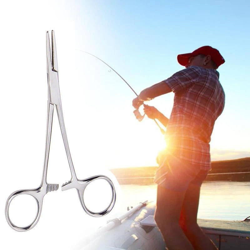 Hemostatic Forceps Locking Pliers – 12.5cm, 16cm, 18cm | Curved & Straight Tip Stainless Steel Clamp Tool - The EDC Outpost