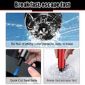 2-in-1 Car Safety Hammer – Emergency Glass Breaker & Seat Belt Cutter Auto Accessories - The EDC Outpost