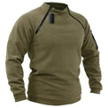 Men’s Tactical Polar Fleece Jacket – Windproof Hunting, Hiking & Outdoor Thermal Pullover - The EDC Outpost