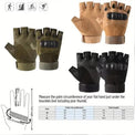 Tactical Fingerless Gloves – Training, Shooting, Biking, Gym, Mountaineering & Security Protection - The EDC Outpost