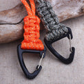 Paracord Keychain – Military Braided Nylon Lanyard with Metal Buckle - The EDC Outpost