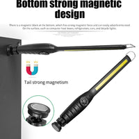 Portable COB LED Work Light – Magnetic Rechargeable Flashlight with Stepless Dimming for Emergency, Car Repair, and Outdoor Use - The EDC Outpost
