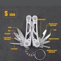 New Folding Multi-tool Pocket Knife Pliers Mini Portable Fold Outdoor Hunting Survival Rescue Tactical Multipurpose Repair Tool - The EDC Outpost