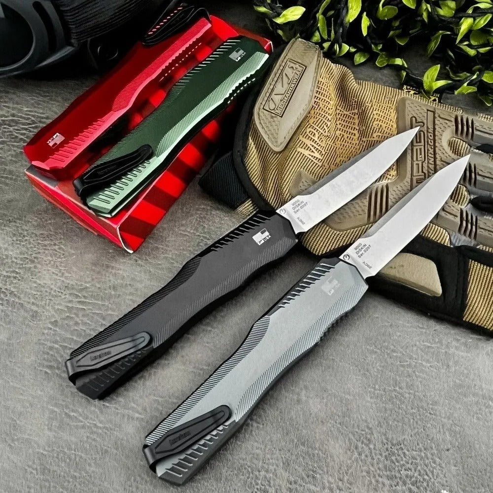Matt Diskin Commemorative Livewire Tactical Knife – D2 Steel Blade & T6 Aluminum Handle | EDC, Camping, Survival & Self-Defense (4 Colors) - The EDC Outpost