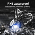 80000LM Powerful XHP360 LED Headlamp – USB Rechargeable Headlight Flashlight with Large Aperture for Camping, Fishing & Outdoor Adventures - The EDC Outpost