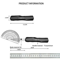 Matt Diskin Commemorative Livewire Tactical Knife – D2 Steel Blade & T6 Aluminum Handle | EDC, Camping, Survival & Self-Defense (4 Colors) - The EDC Outpost