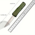BM 4850 Push Button Knife – 440C Stainless Steel Blade & Zinc Alloy Handle | Outdoor Camping, Fishing, EDC Multi-Purpose Tool - The EDC Outpost