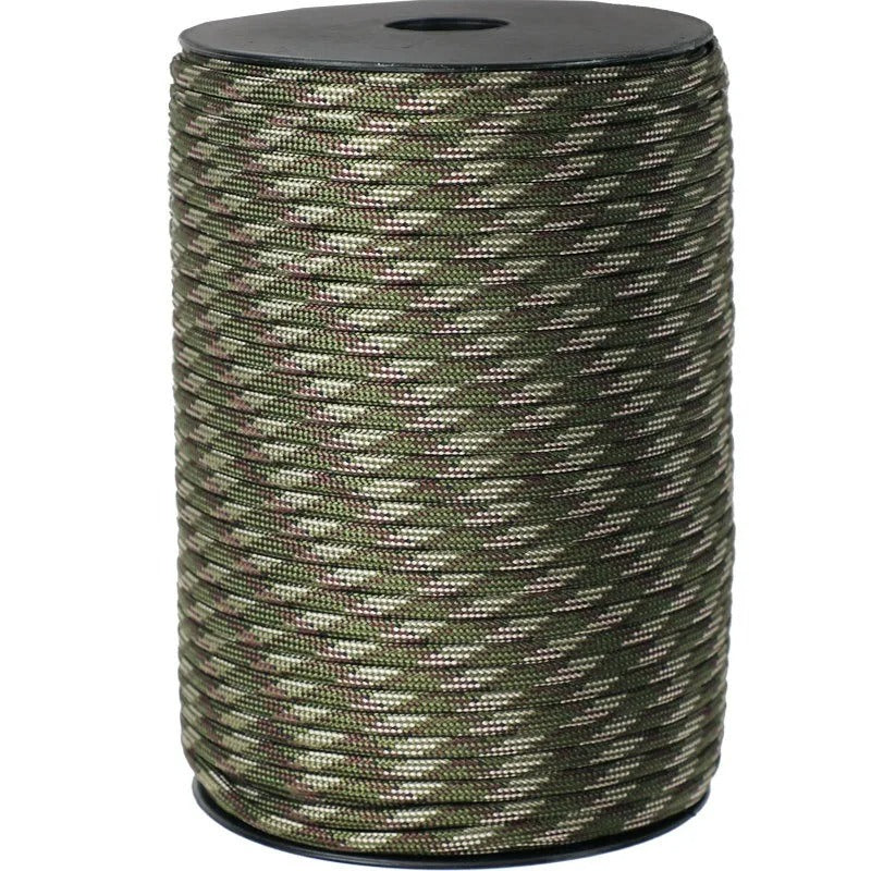 100M 550 Military Standard 9-Core Paracord Rope – Survival &amp; Outdoor Essential - The EDC Outpost
