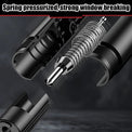 2-in-1 Car Safety Hammer – Emergency Glass Breaker & Seat Belt Cutter Auto Accessories - The EDC Outpost