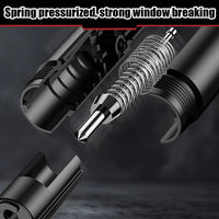 2-in-1 Car Safety Hammer – Emergency Glass Breaker & Seat Belt Cutter Auto Accessories - The EDC Outpost