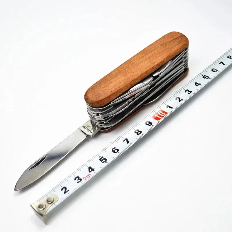 17-in-1 Multi-Tool Pocket Knife – Portable Stainless Steel Folding Knife with Pliers - The EDC Outpost