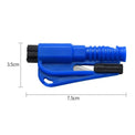 ini 3-in-1 Safety Hammer Keychain – Glass Breaker, Seatbelt Cutter & Emergency Survival Whistle - The EDC Outpost