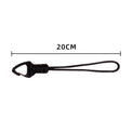 Paracord Keychain – Military Braided Nylon Lanyard with Metal Buckle - The EDC Outpost