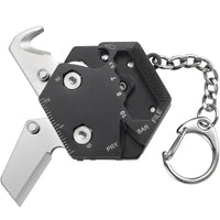 Multifunctional Hexagon Coin EDC Tool – Mini Folding Knife, Screwdriver, Pocket Keychain Survival Gear - The EDC Outpost